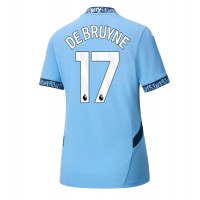 Maglie da calcio Manchester City Kevin De Bruyne #17 Prima Maglia Femminile 2024-25 Manica Corta